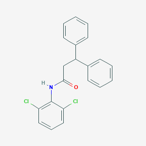 molecular formula C21H17Cl2NO B458177 N-(2,6-dichlorophenyl)-3,3-diphenylpropanamide 