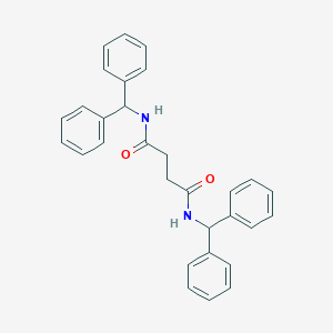 molecular formula C30H28N2O2 B458179 N~1~,N~4~-dibenzhydrylsuccinamide 