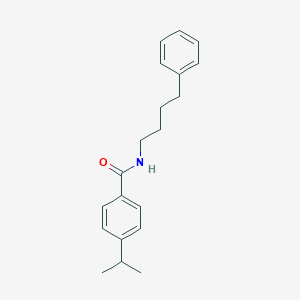 molecular formula C20H25NO B458204 4-isopropyl-N-(4-phenylbutyl)benzamide 