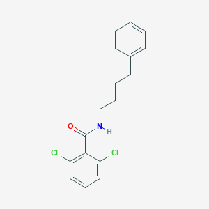molecular formula C17H17Cl2NO B458208 2,6-dichloro-N-(4-phenylbutyl)benzamide 