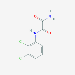 molecular formula C8H6Cl2N2O2 B4582143 N-(2,3-二氯苯基)乙二酰胺 