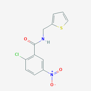 2-chloro-5-nitro-N-(thiophen-2-ylmethyl)benzamide