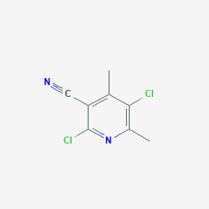 B045833 2,5-Dichloro-4,6-dimethylnicotinonitrile CAS No. 91591-63-8