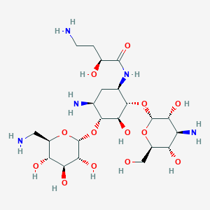 molecular formula C22H43N5O13 B045834 阿米卡星 CAS No. 37517-28-5