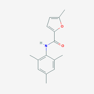 molecular formula C15H17NO2 B458341 N-mesityl-5-methyl-2-furamide CAS No. 544697-70-3