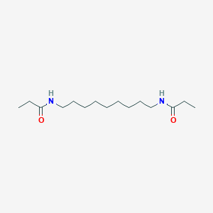 molecular formula C15H30N2O2 B458353 N-[9-(propionylamino)nonyl]propanamide 