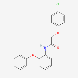 molecular formula C20H16ClNO3 B4583631 2-(4-氯苯氧基)-N-(2-苯氧基苯基)乙酰胺 