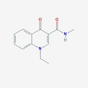 molecular formula C13H14N2O2 B4583729 1-乙基-N-甲基-4-氧代-1,4-二氢-3-喹啉甲酰胺 