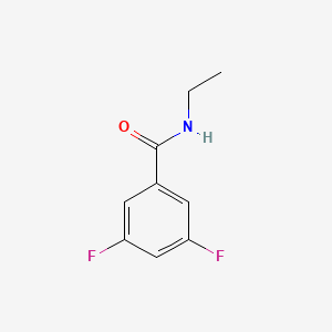 molecular formula C9H9F2NO B4583792 3,5-二氟苯甲酰乙胺 