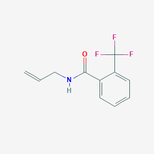 molecular formula C11H10F3NO B4584125 N-allyl-2-(trifluoromethyl)benzamide 