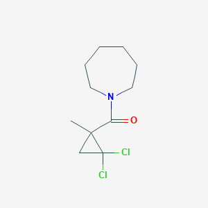 1-[(2,2-Dichloro-1-methylcyclopropyl)carbonyl]azepane