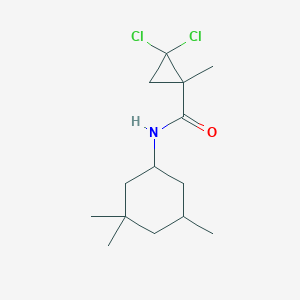 2,2-dichloro-1-methyl-N-(3,3,5-trimethylcyclohexyl)cyclopropanecarboxamide