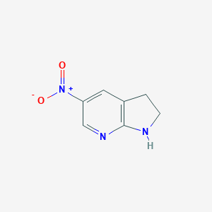 B045849 5-nitro-2,3-dihydro-1H-pyrrolo[2,3-b]pyridine CAS No. 118600-53-6