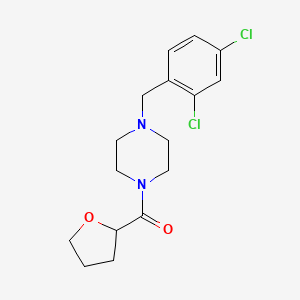1-(2,4-dichlorobenzyl)-4-(tetrahydro-2-furanylcarbonyl)piperazine