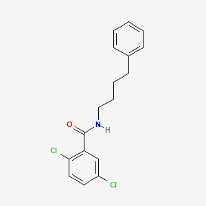 molecular formula C17H17Cl2NO B4585950 2,5-dichloro-N-(4-phenylbutyl)benzamide 