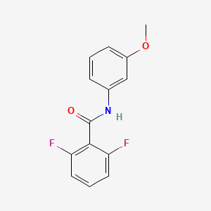 2,6-difluoro-N-(3-methoxyphenyl)benzamide