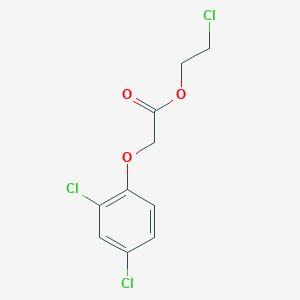 molecular formula C10H9Cl3O3 B458637 2-Chloroethyl (2,4-dichlorophenoxy)acetate CAS No. 19810-30-1