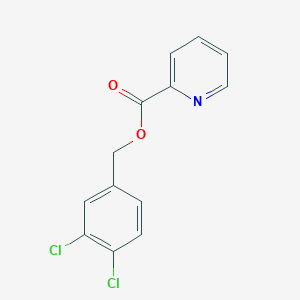 3,4-dichlorobenzyl 2-pyridinecarboxylate