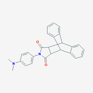 molecular formula C26H22N2O2 B458705 (9s,10s)-13-(4-(dimethylamino)phenyl)-10,11-dihydro-9H-9,10-[3,4]epipyrroloanthracene-12,14(13H,15H)-dione CAS No. 19392-50-8