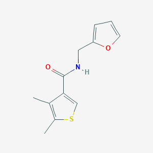 N-(2-furylmethyl)-4,5-dimethyl-3-thiophenecarboxamide