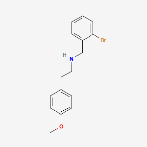 (2-bromobenzyl)[2-(4-methoxyphenyl)ethyl]amine