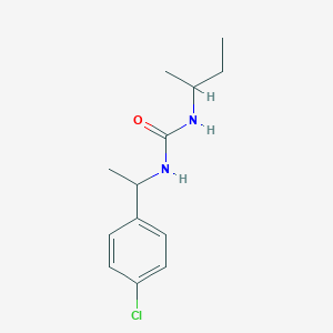 N-(sec-butyl)-N'-[1-(4-chlorophenyl)ethyl]urea