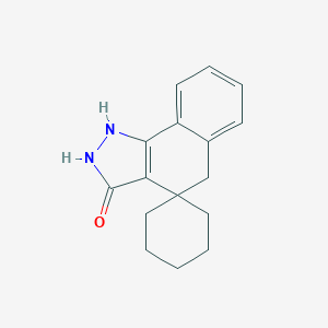 4,5-dihydrospiro(1H-benzo[g]indazole-4,1'-cyclohexane)-3-ol