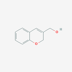 molecular formula C10H10O2 B045876 2H-色满-3-基甲醇 CAS No. 115822-61-2