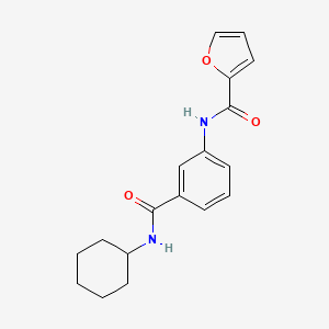 N-{3-[(cyclohexylamino)carbonyl]phenyl}-2-furamide