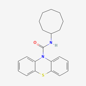 N-cyclooctylphenothiazine-10-carboxamide