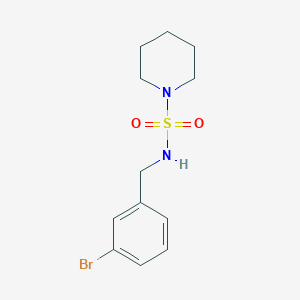 N-(3-bromobenzyl)-1-piperidinesulfonamide