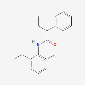 N-[2-methyl-6-(propan-2-yl)phenyl]-2-phenylbutanamide