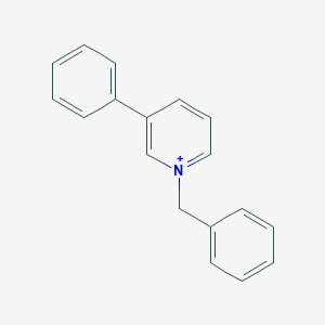 molecular formula C18H16N+ B458782 1-Benzyl-3-phenylpyridinium 