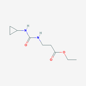 ETHYL 3-{[(CYCLOPROPYLAMINO)CARBONYL]AMINO}PROPANOATE