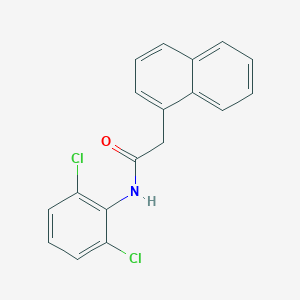 molecular formula C18H13Cl2NO B458792 N-(2,6-dichlorophenyl)-2-naphthalen-1-ylacetamide CAS No. 445264-80-2