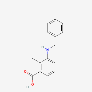 2-methyl-3-[(4-methylbenzyl)amino]benzoic acid