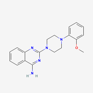 2-[4-(2-methoxyphenyl)-1-piperazinyl]-4-quinazolinamine