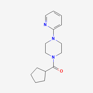 CYCLOPENTYL[4-(2-PYRIDYL)PIPERAZINO]METHANONE