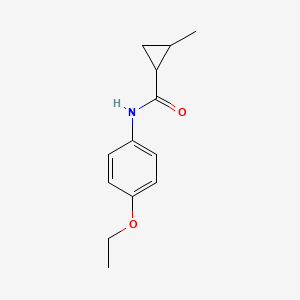 N-(4-ethoxyphenyl)-2-methylcyclopropane-1-carboxamide