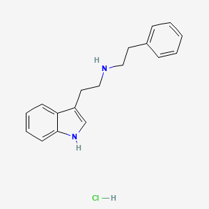 molecular formula C18H21ClN2 B4589163 [2-(1H-indol-3-yl)ethyl](2-phenylethyl)amine hydrochloride 