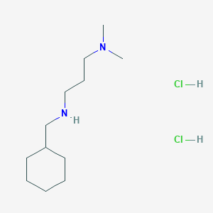 N'-(cyclohexylmethyl)-N,N-dimethylpropane-1,3-diamine dihydrochloride