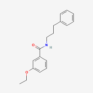 molecular formula C18H21NO2 B4589223 3-ethoxy-N-(3-phenylpropyl)benzamide 