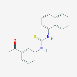 N-(3-acetylphenyl)-N'-1-naphthylthiourea