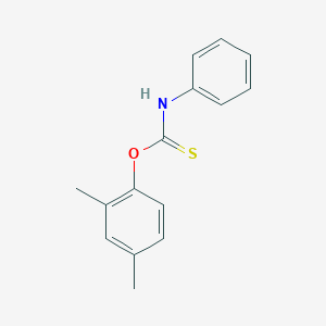 molecular formula C15H15NOS B458937 O-(2,4-dimethylphenyl) phenylthiocarbamate 