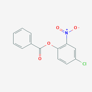 molecular formula C13H8ClNO4 B458939 4-Chloro-2-nitrophenyl benzoate 