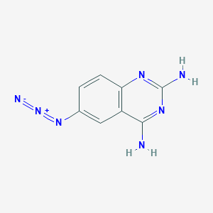 B045894 2,4-Diamino-6-azidoquinazoline CAS No. 113494-57-8