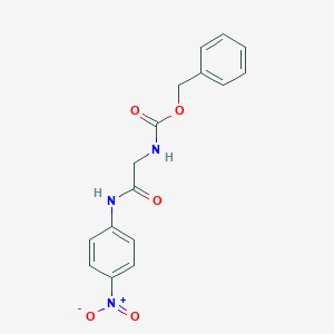 molecular formula C16H15N3O5 B458940 Benzyl 2-{4-nitroanilino}-2-oxoethylcarbamate 