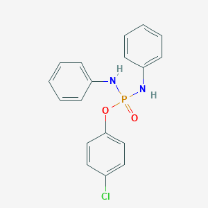 4-chlorophenyl N,N'-diphenyldiamidophosphate