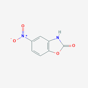 molecular formula C7H4N2O4 B458946 5-Nitrobenzo[d]oxazol-2(3H)-one CAS No. 3889-13-2