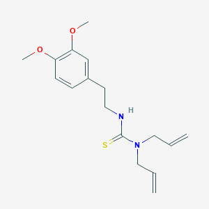 N,N-diallyl-N'-[2-(3,4-dimethoxyphenyl)ethyl]thiourea